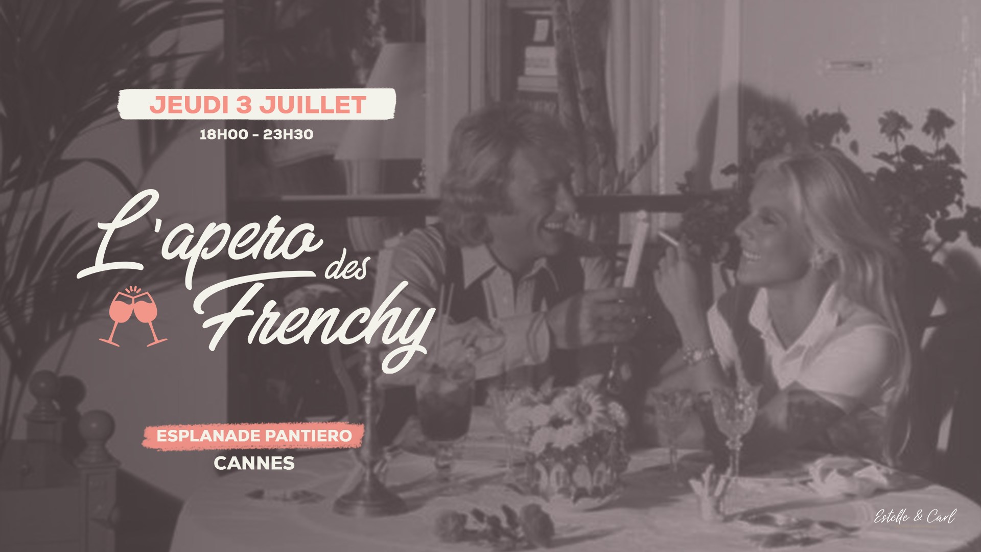 L’apéro des Frenchy, à l’Esplanade Pantiero CANNES