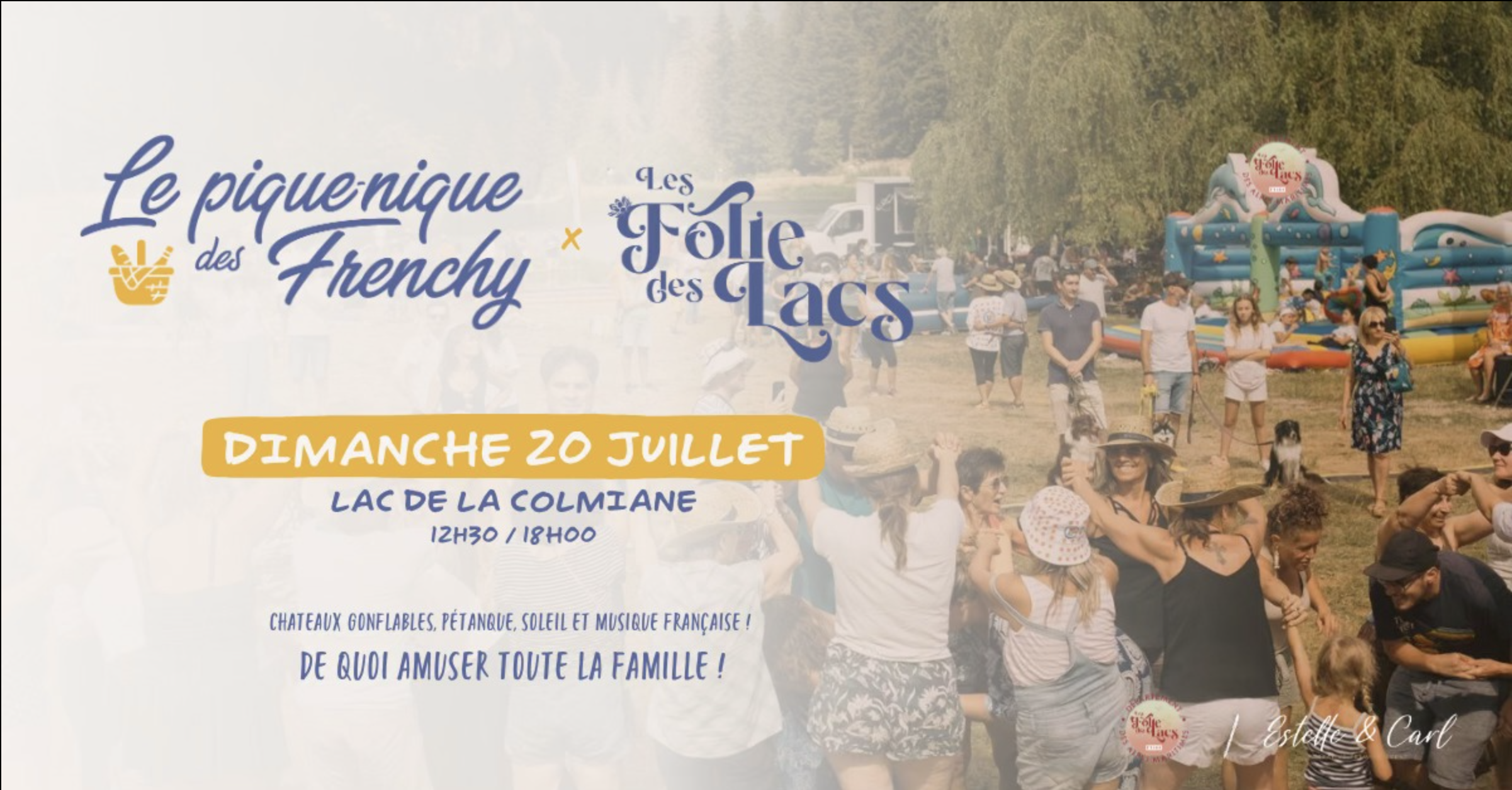 « Les Folies des Lacs » invite « Le pique-nique des Frenchy » à La Colmiane