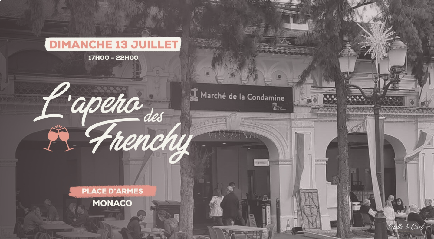L’apéro des Frenchy, à la Place d’Armes MONACO