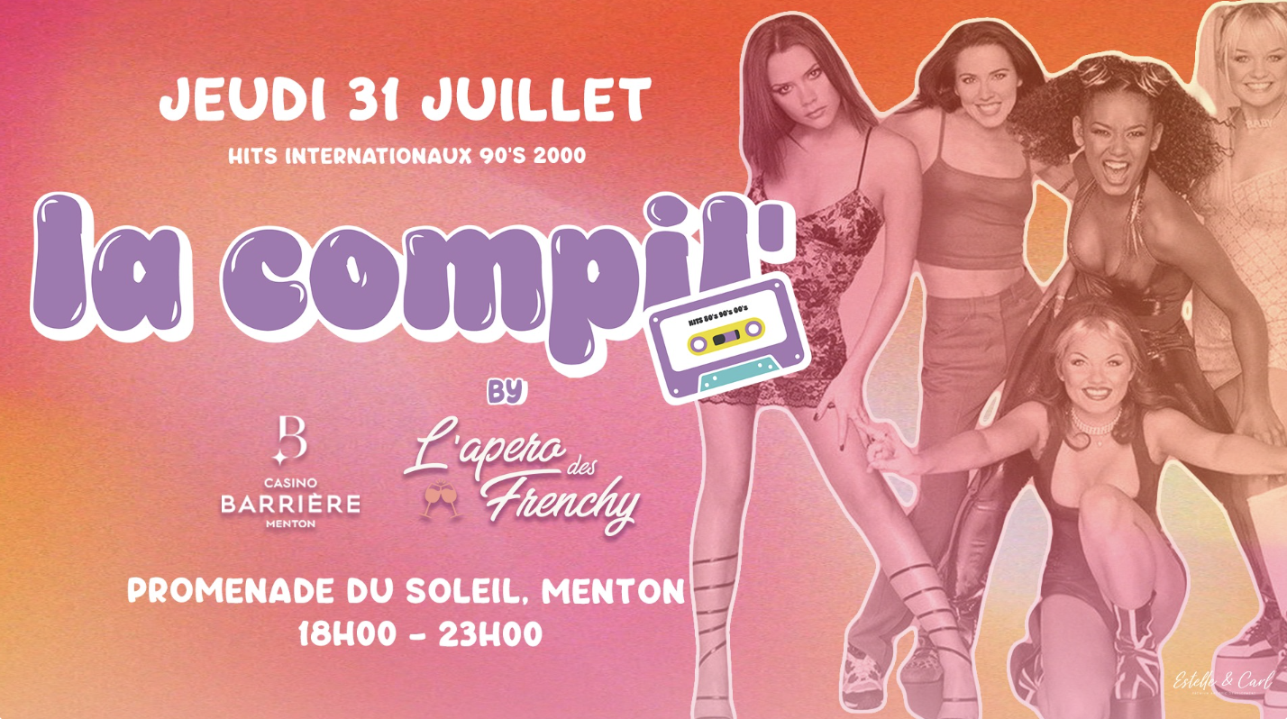 LA COMPIL’ 90/2000 @ Promenade du Soleil MENTON