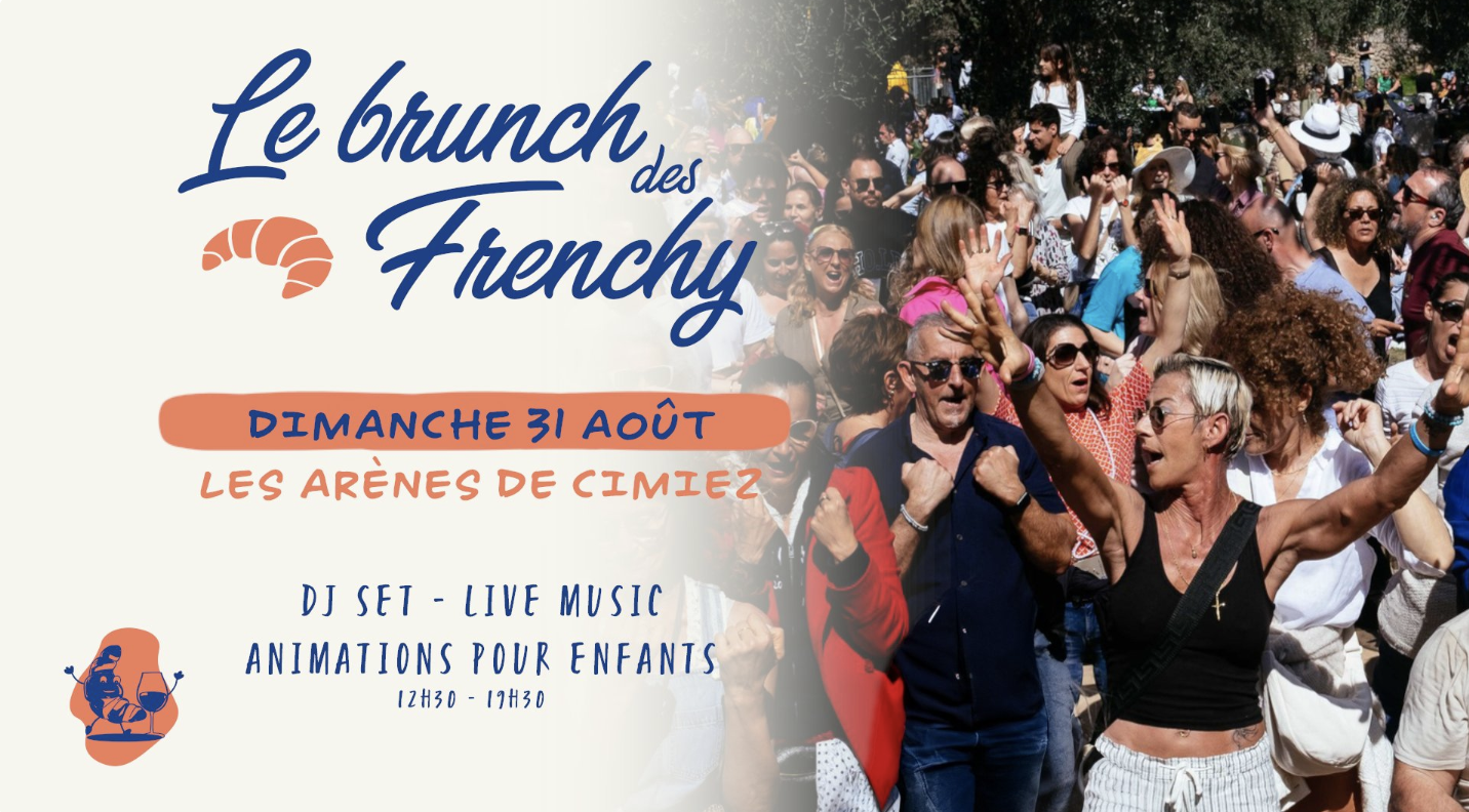Le brunch des Frenchy, au Jardin des Arènes de Cimiez