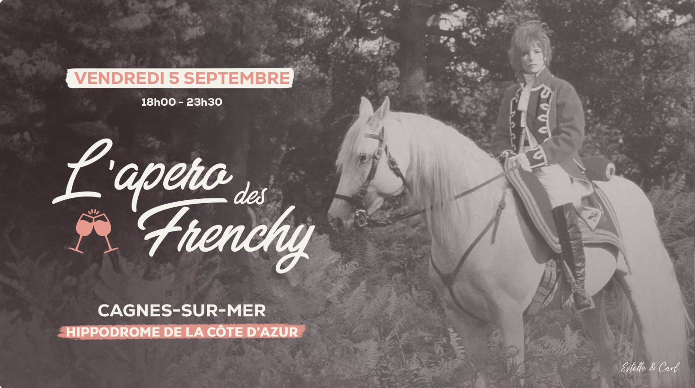 L’apéro des Frenchy, à l’Hippodrome de la Côte d’Azur