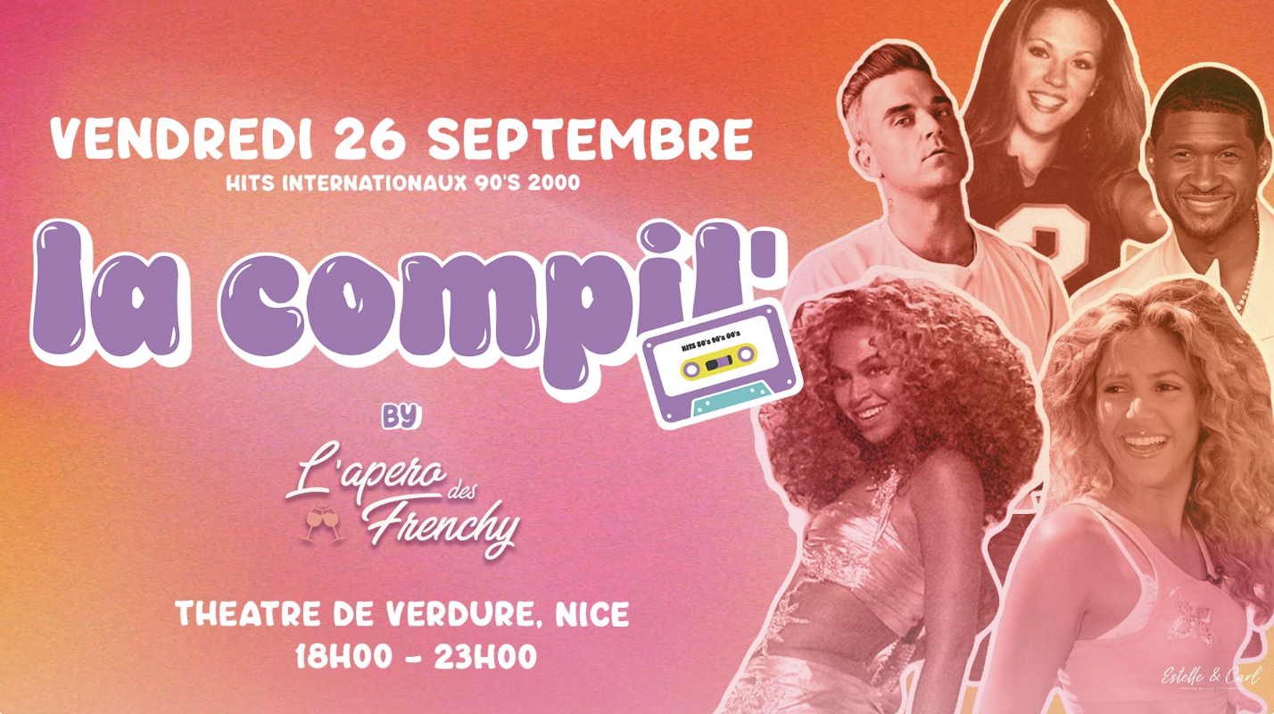 LA COMPIL’ 90/2000 @ Théâtre de Verdure NICE